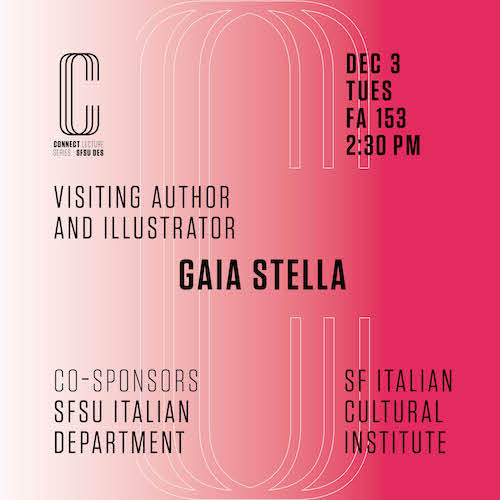 Poster for event
