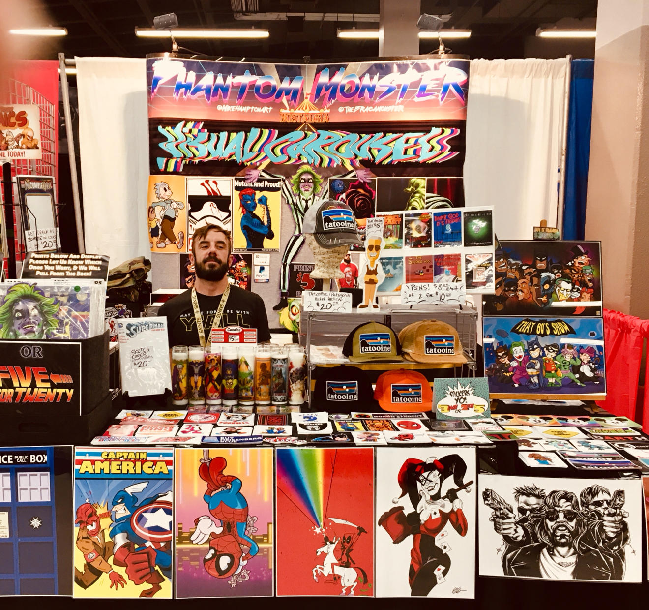 Michael Hampton at Comic Con