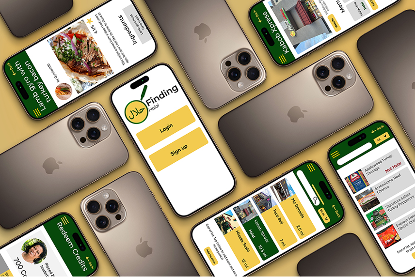 Finding Halal app