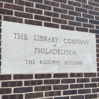 Library Company Philadelphia Plaque